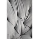 Стул HALMAR K519 серый/черный, поворотный